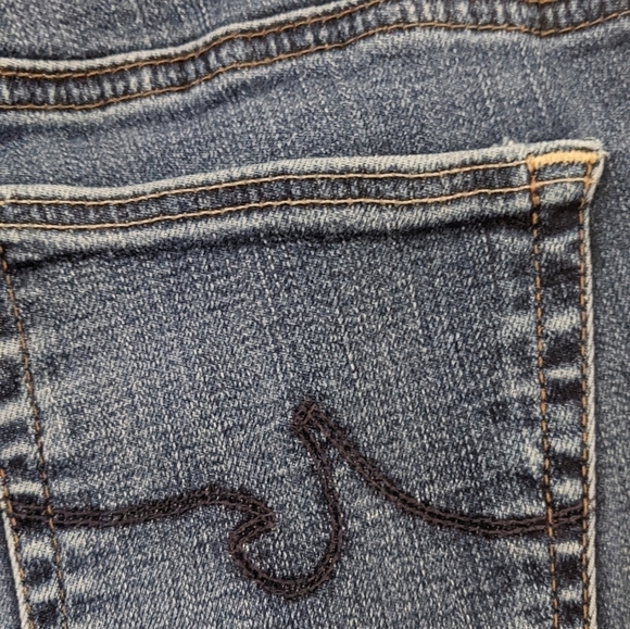 AG Ankle Slit Skinny Jeans 27R - Picture 4 of 10